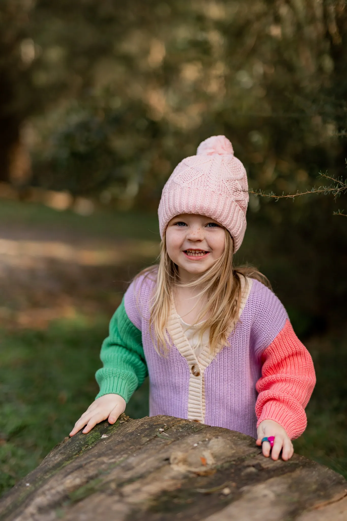 Acorn Prague Beanie Pink