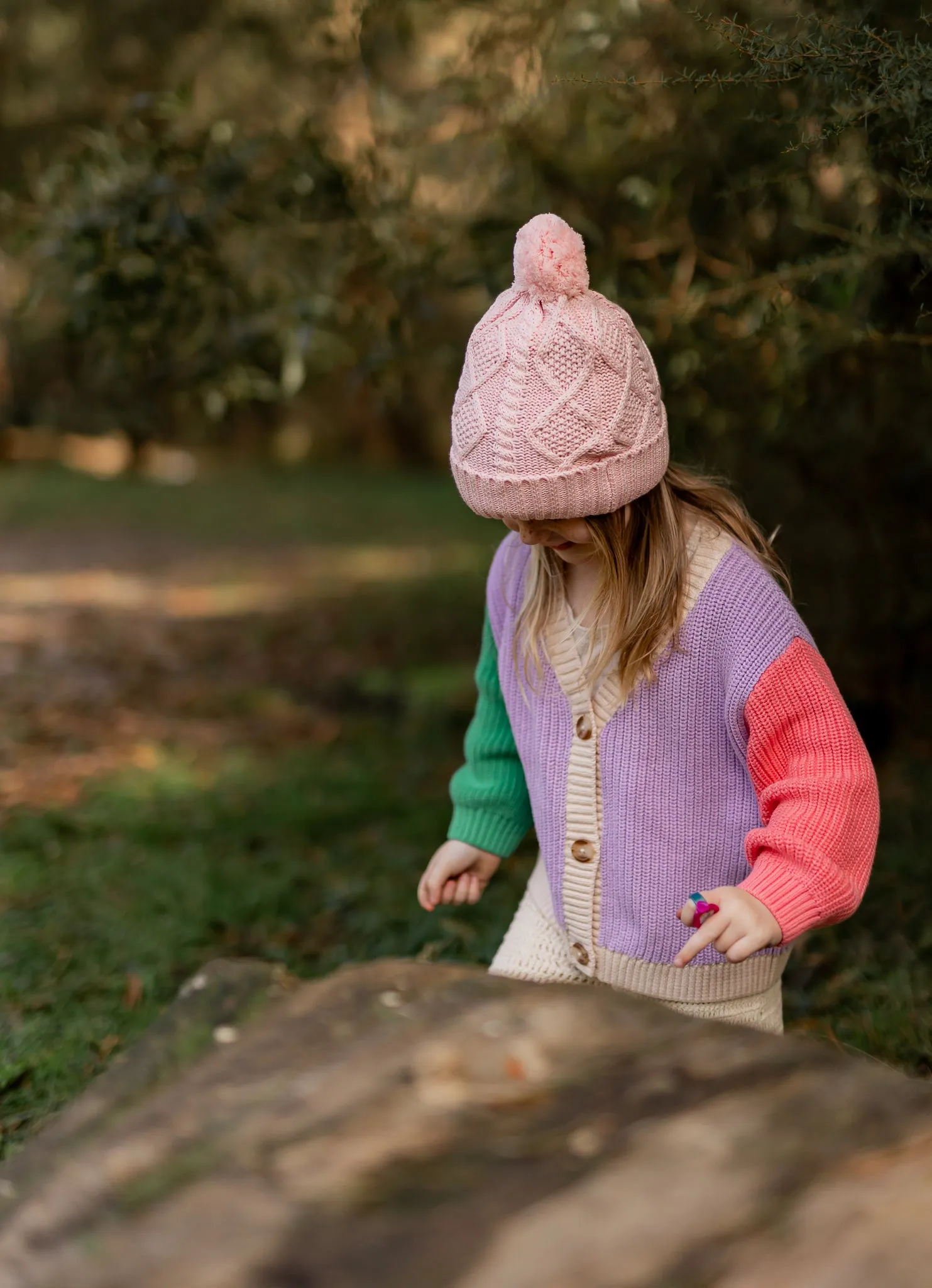 Acorn Prague Beanie Pink