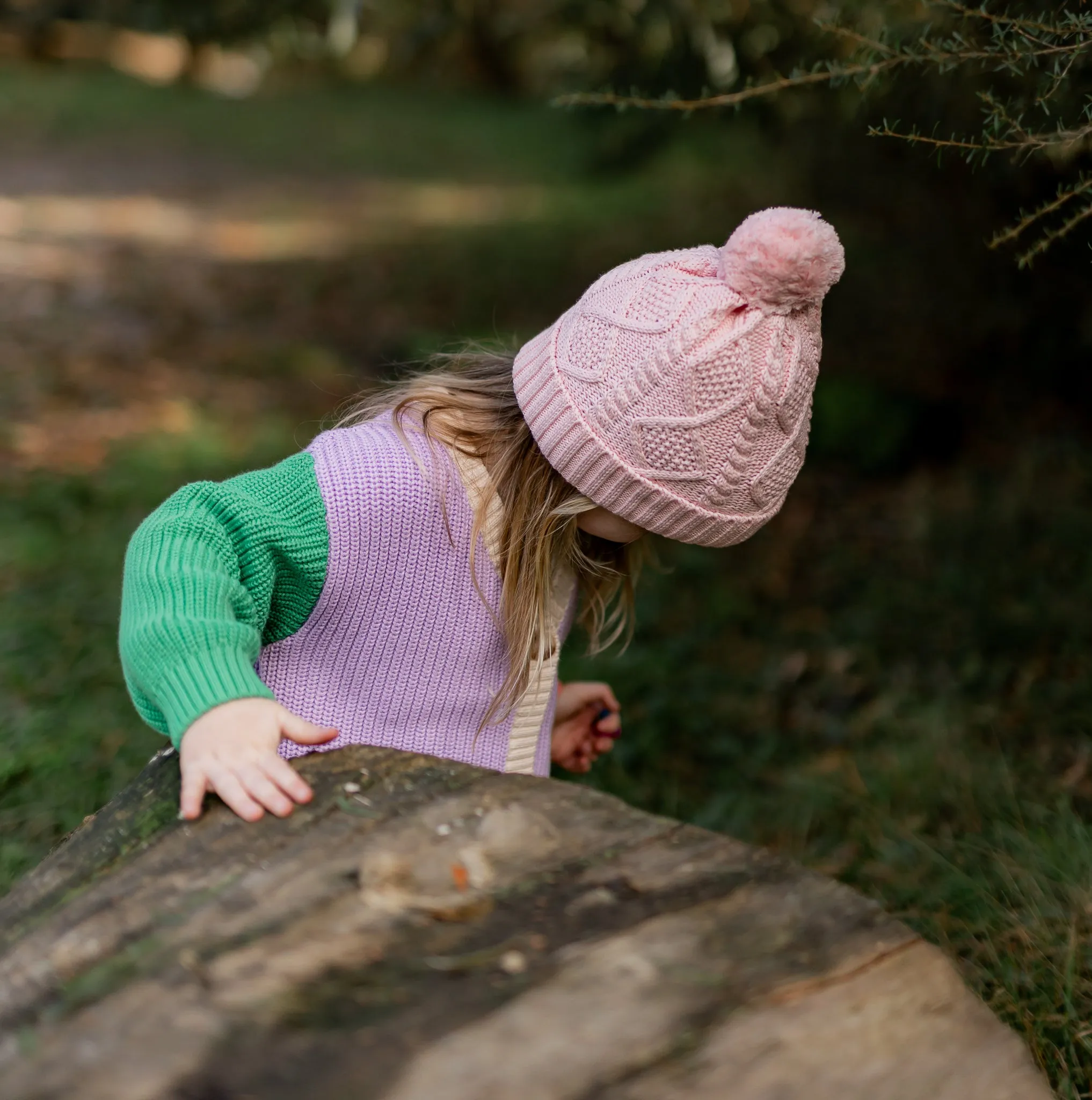 Acorn Prague Beanie Pink