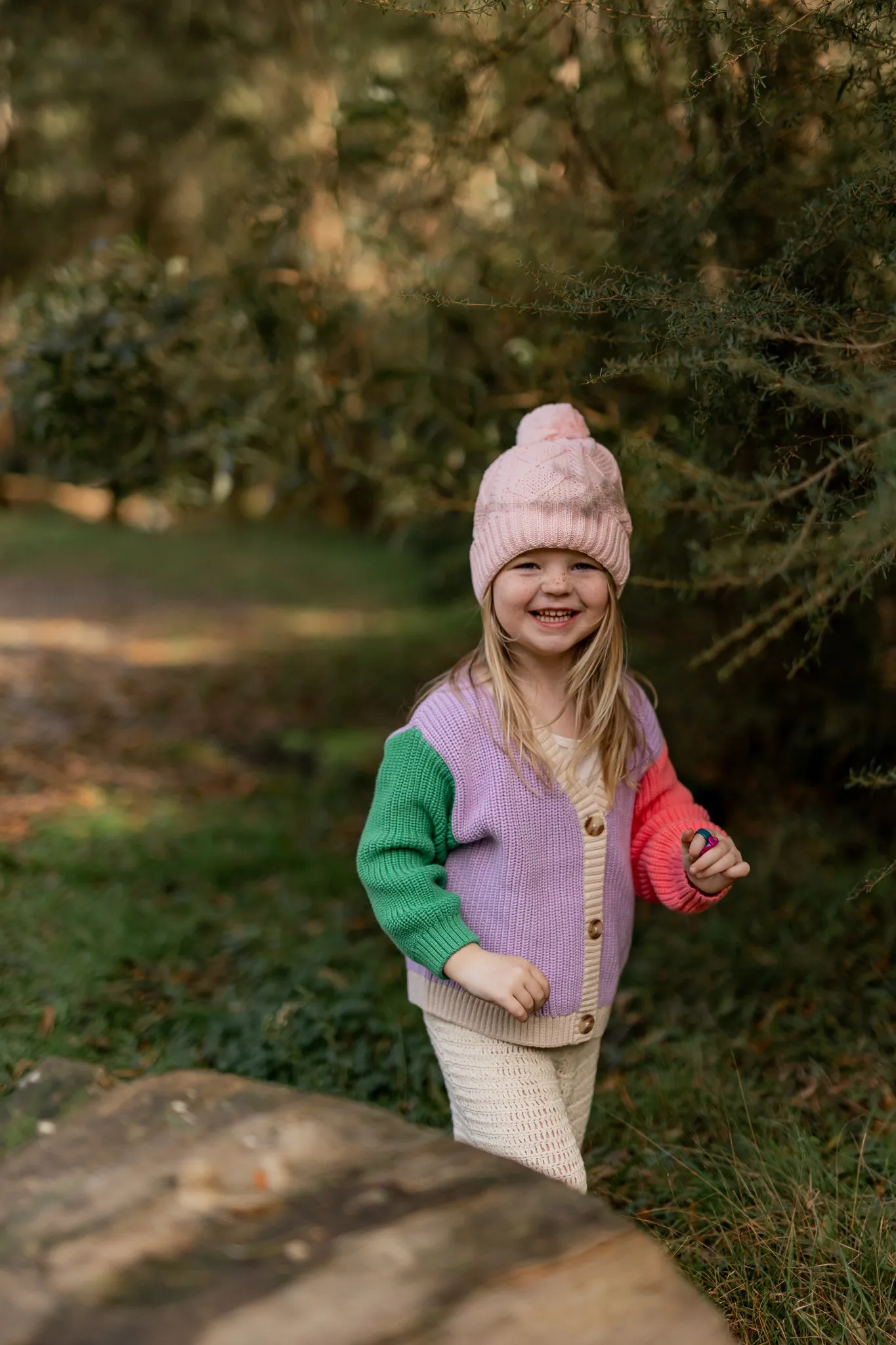 Acorn Prague Beanie Pink
