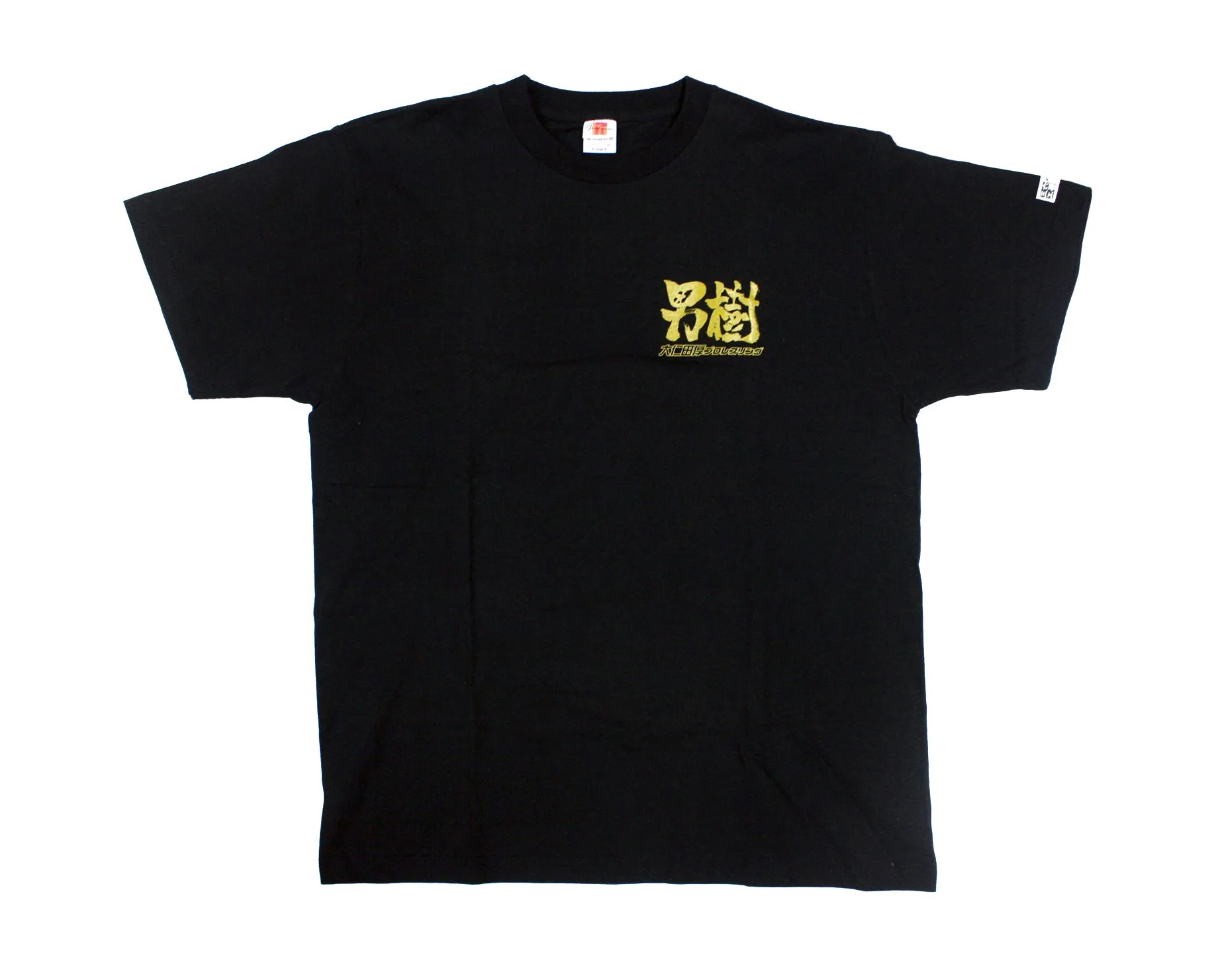 ATSUSHI ONITA GOLD KANJI SCRIPT T-SHIRT LG