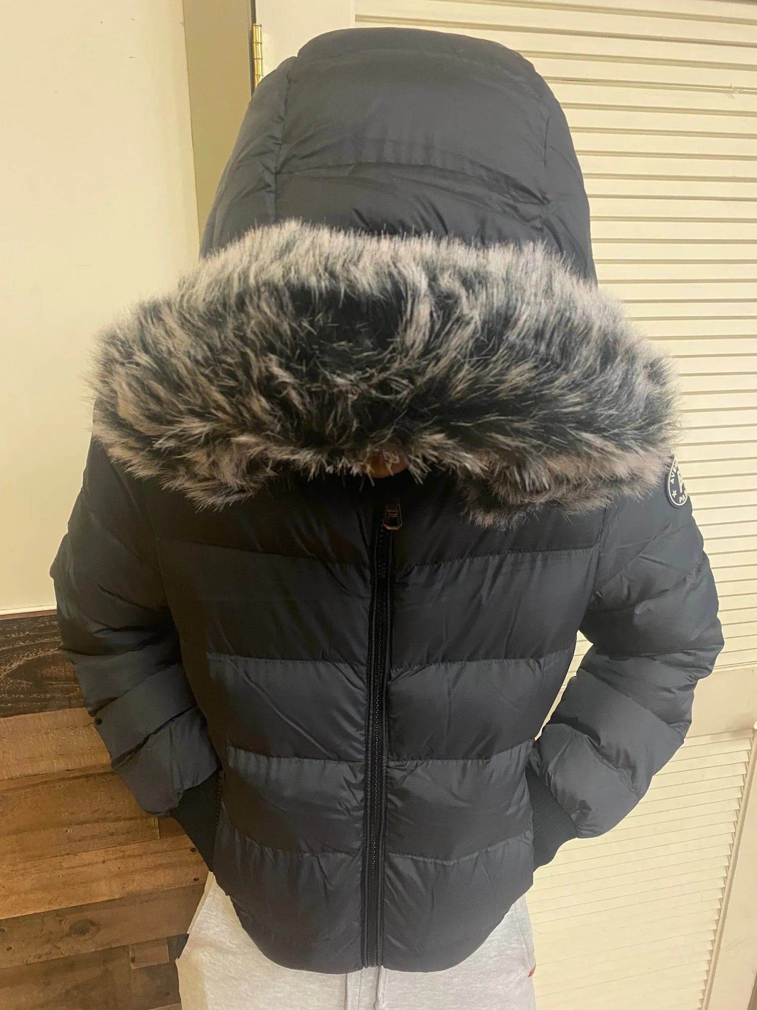 Avenue Paris - Men's Puffer Jacket - Navy