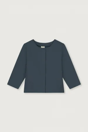 Baby Cardigan, Blue Grey