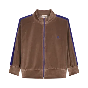 Benjamin Zip Jacket in Sweet Brown