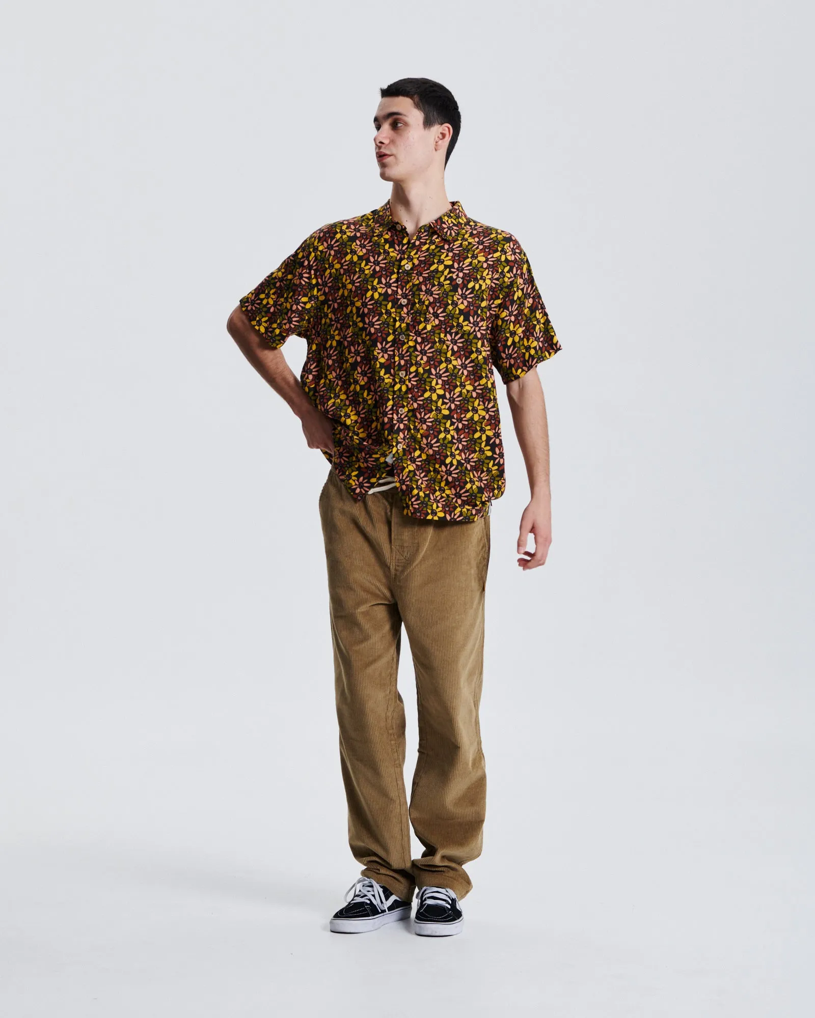 Crazed S/S Shirt - Black