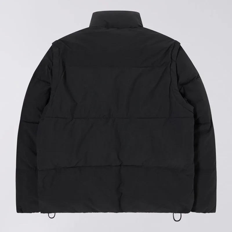 EDWIN DETACHABLE SLEEVES PUFFER JACKET
