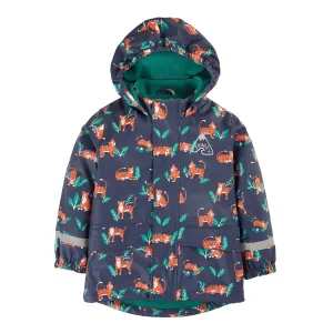 Frugi Printed Puddle Buster Coat Tiger Time