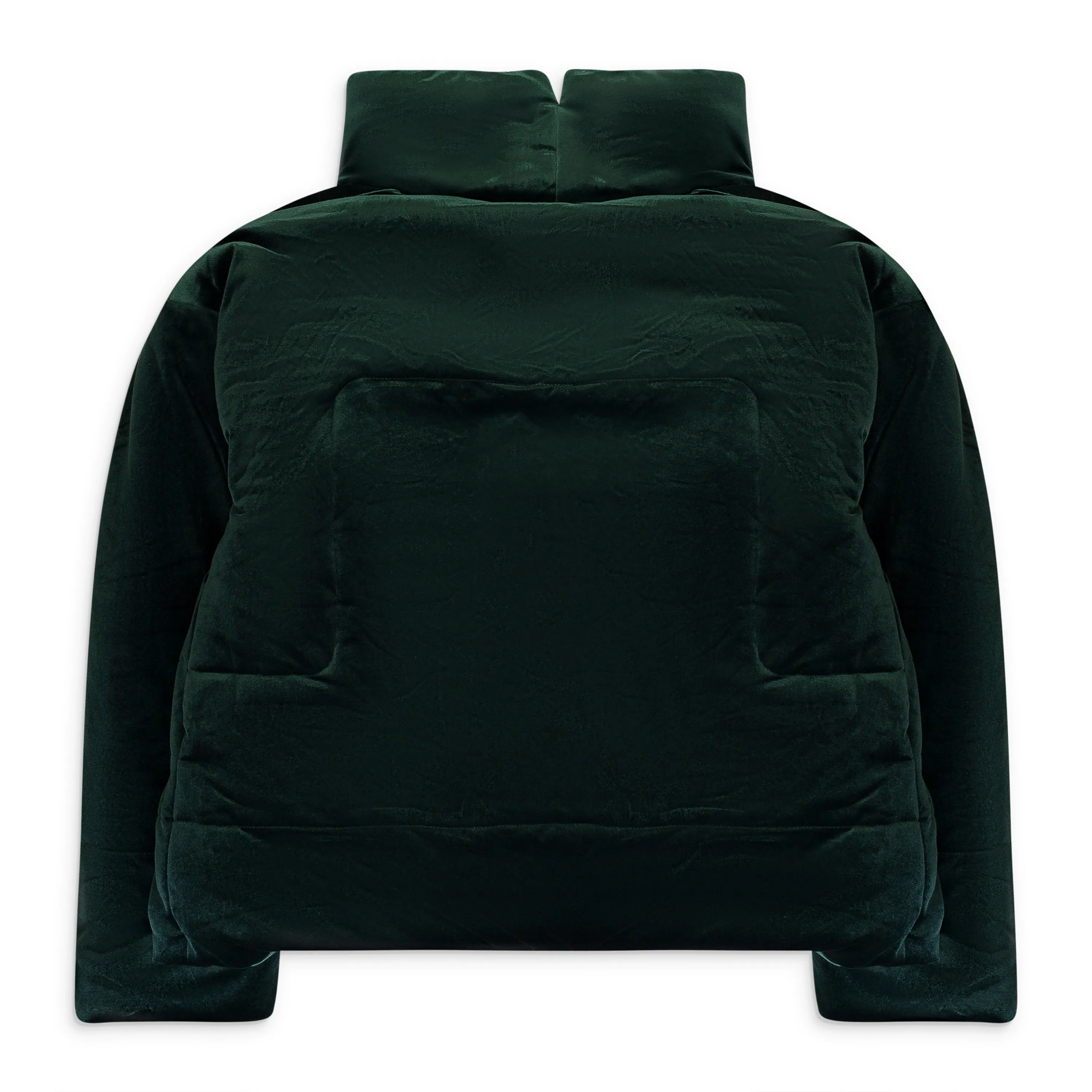 GREEN SLEEPING BAG PUFFER JACKET