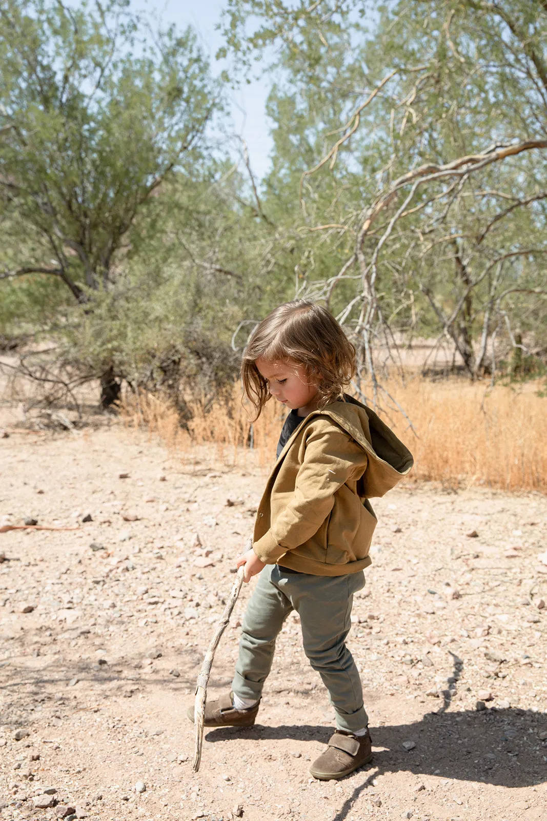 Hooded Cardigan, Nearly Black