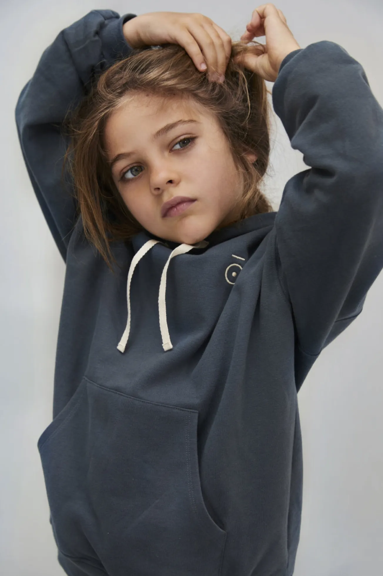 Hoodie, Blue Grey