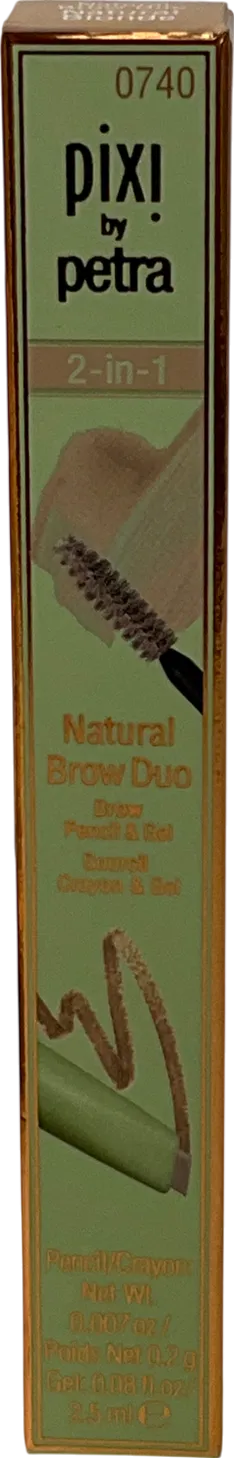 Pixi Natural Brow Duo Natural Blonde 2.5ml