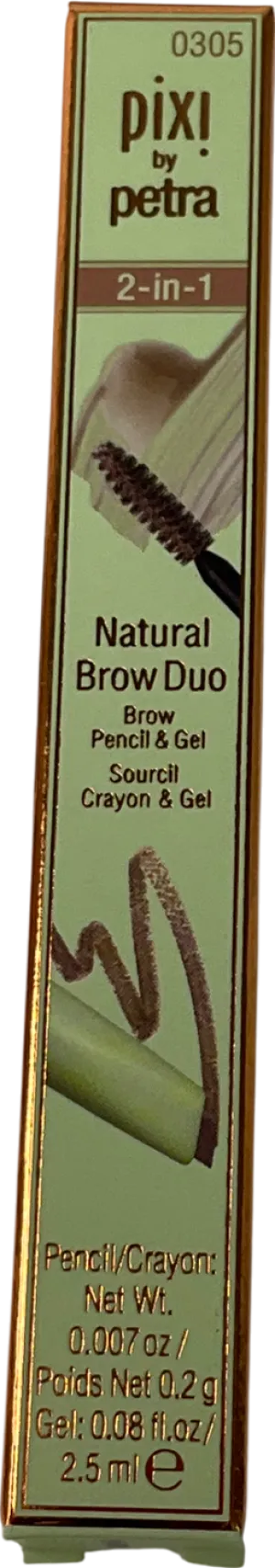 Pixi Natural Brow Duo Natural Brown 2.5ml