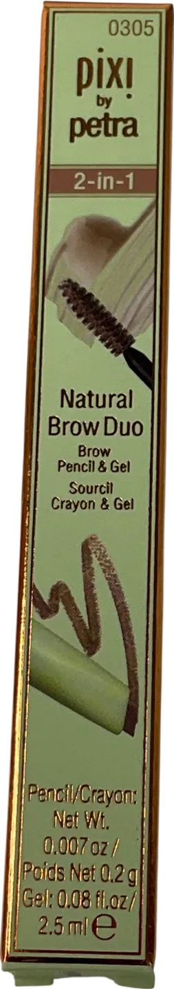 Pixi Natural Brow Duo Natural Brown 2.5ml
