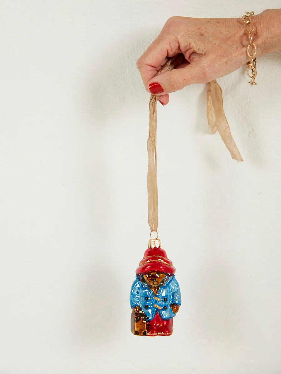 Teddy Bear with Coat - Hanging Decoration