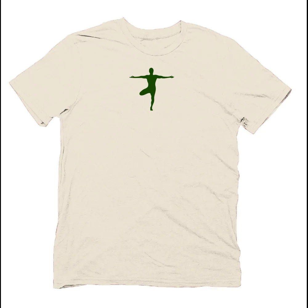 YOGiiZA Organic T-shirt with Tree Pose