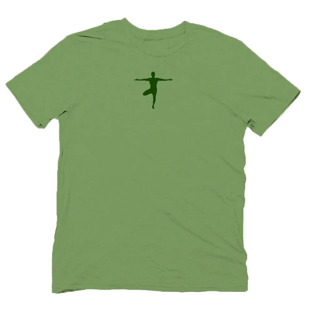YOGiiZA Organic T-shirt with Tree Pose