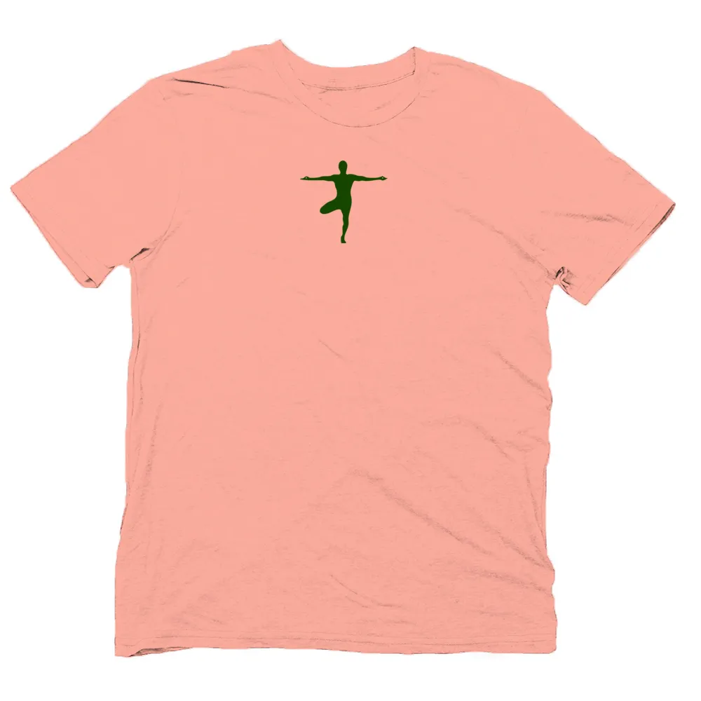 YOGiiZA Organic T-shirt with Tree Pose